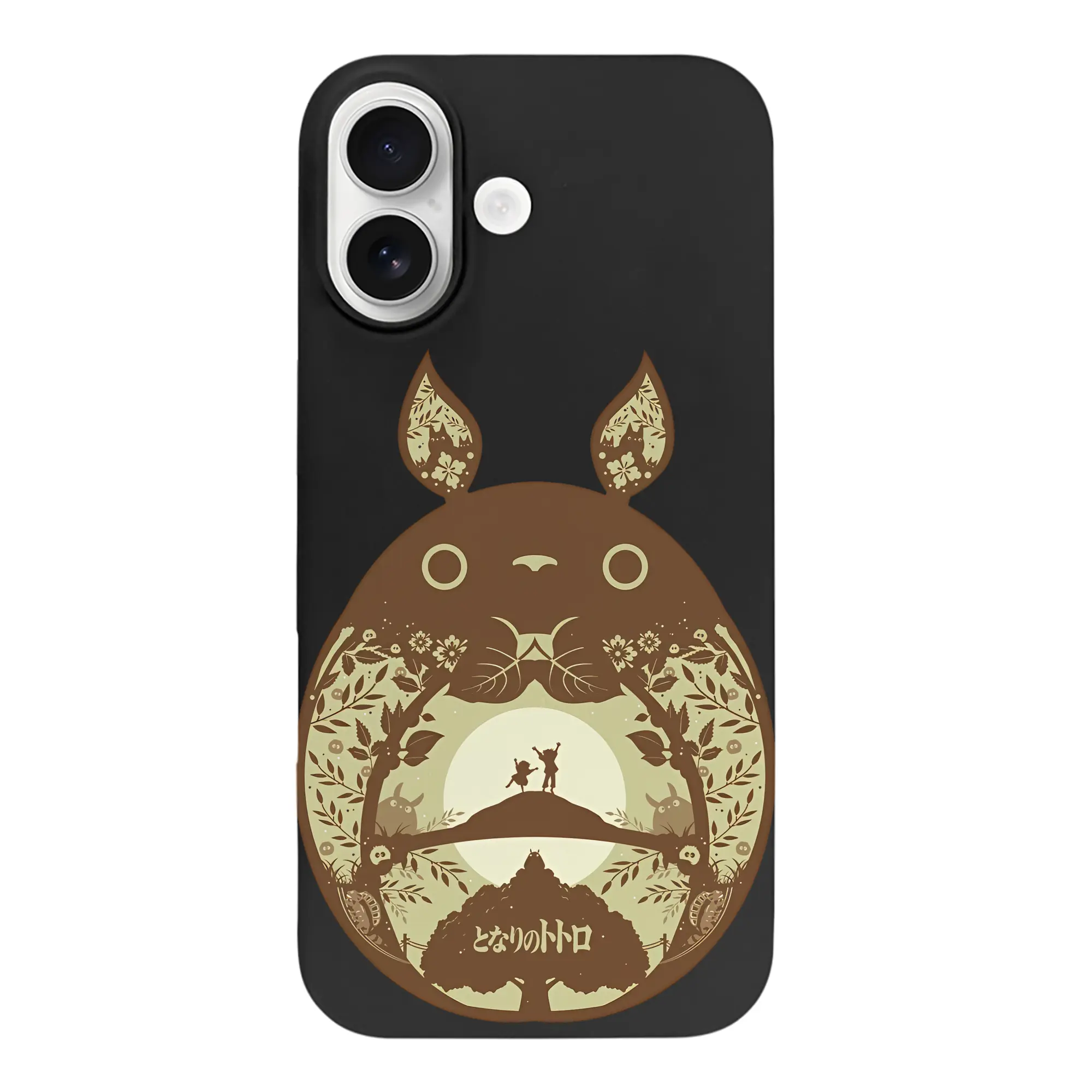 となりのトトロ グッズ トトロ - iPhone 17 シリーズ シリコンケース 薄型 耐衝撃 指紋防止 ソフトタッチカバー 精密フィット 傷防止 保護ケース iPhone 17/17 Air/17 Pro/17 Pro Max 対応